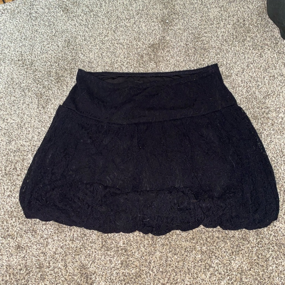 Little black bubble skirt